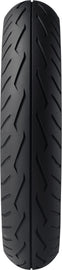 Dunlop D250 rear motorcycle tire 180/60R16 74H TL mounted on Honda Goldwing motorcycle, close-up view of tread pattern.