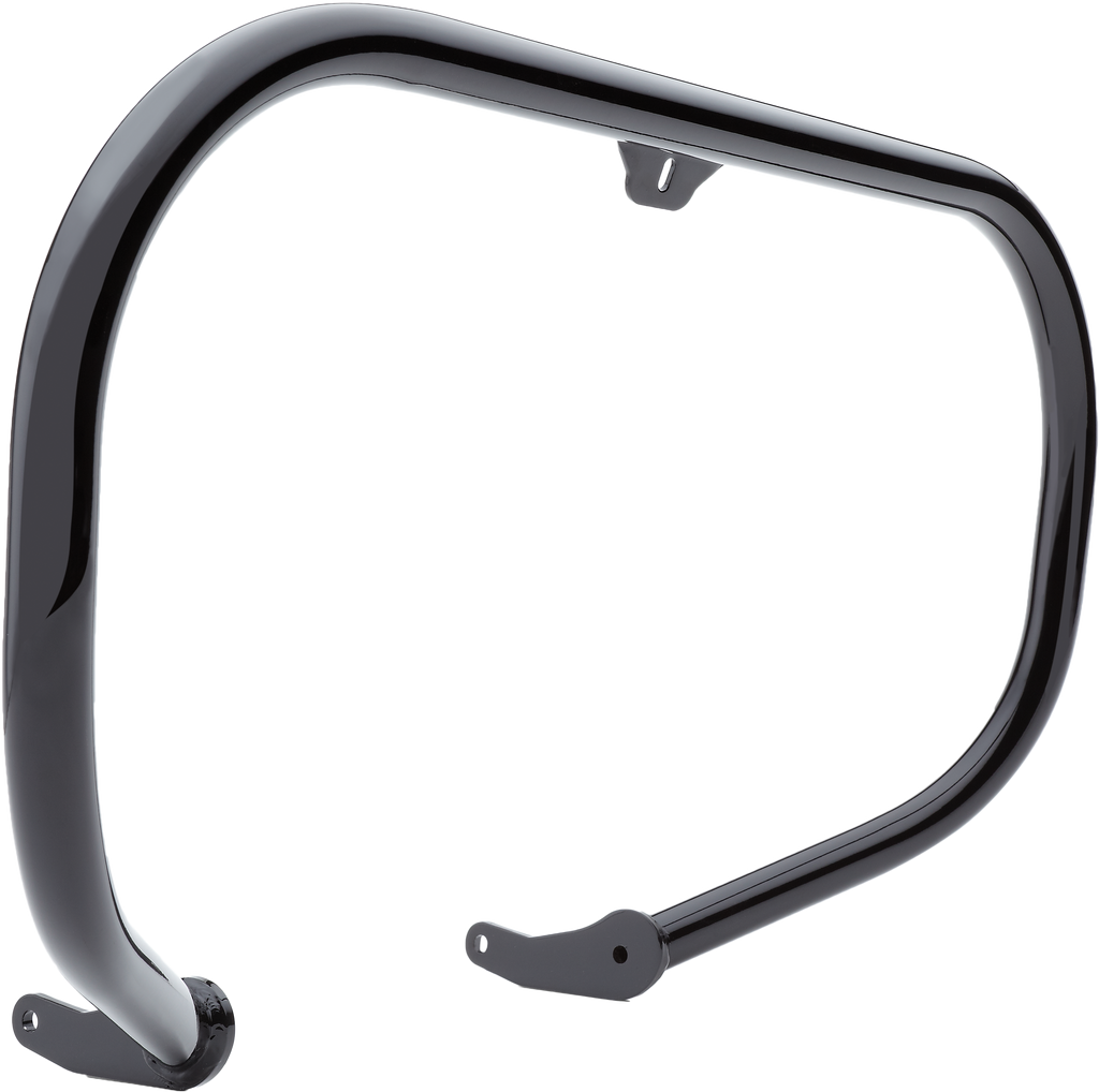 Cobra Freeway Bars in black for Honda Aero, C2, Phantom 750 motorcycle, mounted for added protection and style.