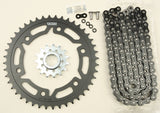 VORTEX - Sprocket/Chain Kit Stl/Stl 15/44t Sil Sx3 520-112l Blk - 3-CK6343