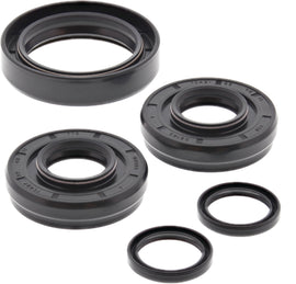 All Balls front differential bearing and seal kit for drive systems, includes bearings and seals, in a compact set.