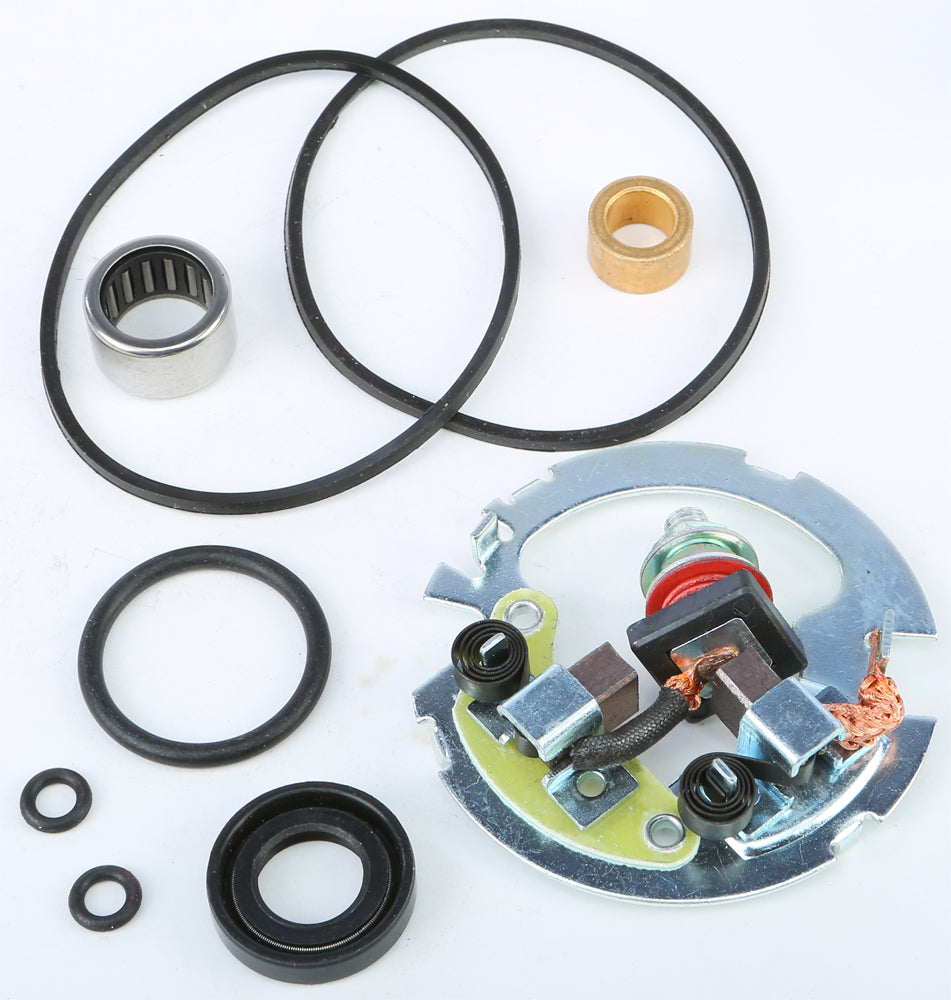 Fire Power Fire Power Starter Brush Kit 26-1175 for electrical applications, showing various brushes and tools in the kit.