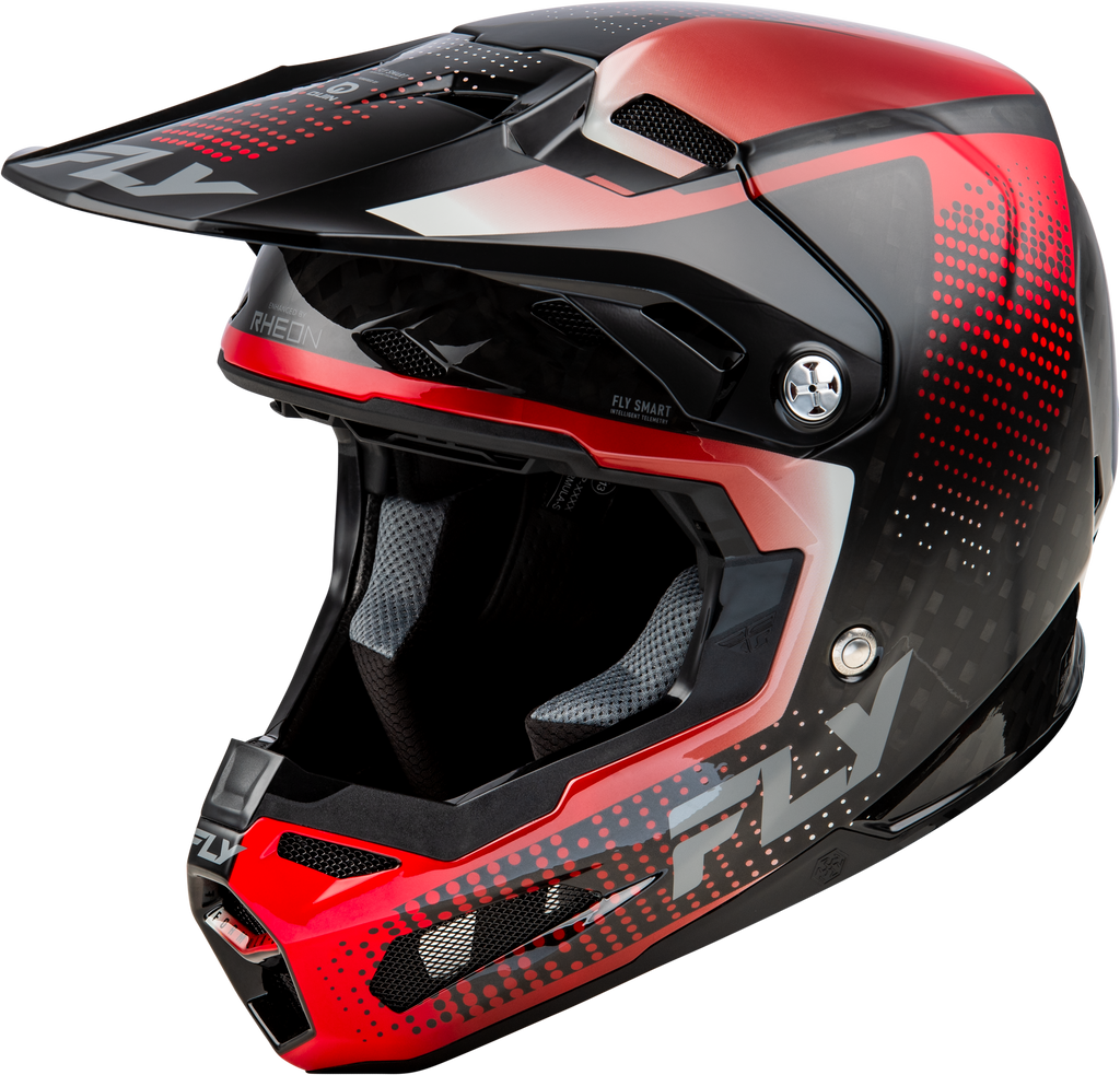 Formula S Carbon Protocol Helmet Black Carbon/Red Md