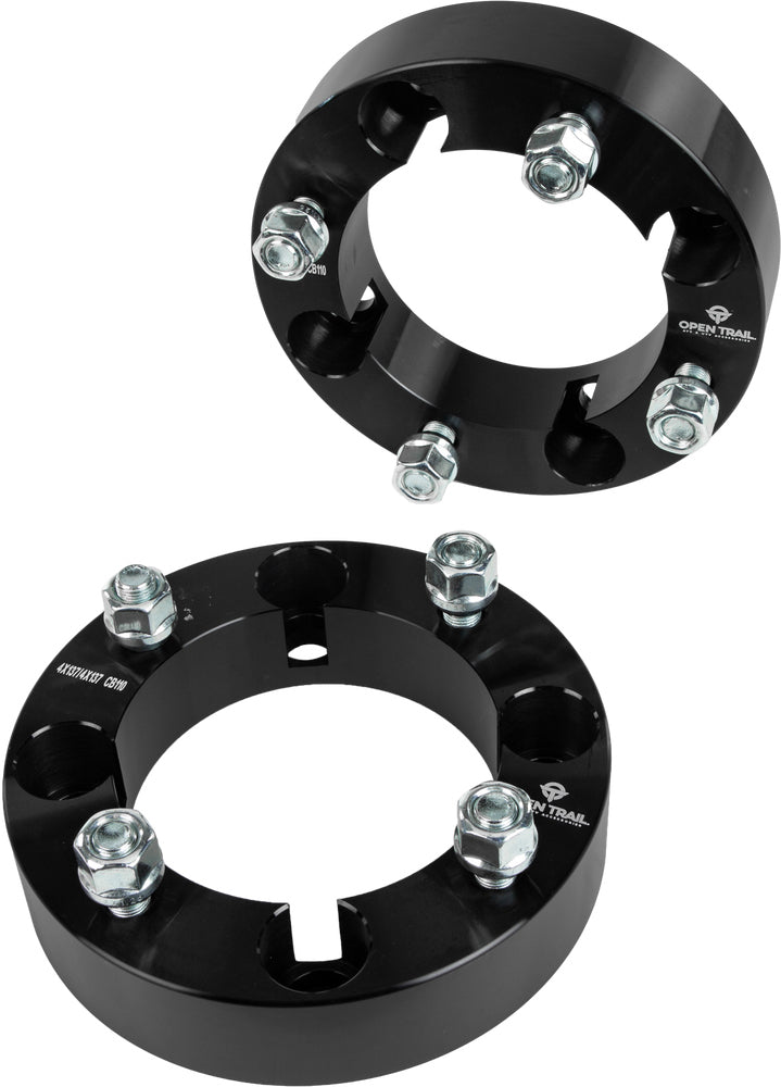 Open Trail 1.5-inch wheel spacer for 4/137 stud pattern, 12mm x 1.25mm bolt size, used for vehicle wheel offset adjustment.