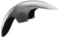 BAGGERNATION Cafe Fender 19-inch steel satin spacers for Harley FLH/Flt, motorcycle body parts with a sleek satin finish