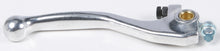Load image into Gallery viewer, Silver Fire Power brake lever for motorcycles, featuring a sleek design and ergonomic grip.