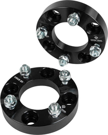Open Trail 1-inch wheel spacer for 4/110 stud pattern, featuring 12mm x 1.25mm bolt holes, shown on vehicle wheel.