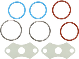 SP1 Injector Seal Kit S-D 141-02901, gasket and seal set for engine injector, detailed view of rubber seals and metal components.