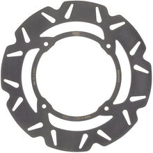 Load image into Gallery viewer, EBC Motorcycle Brakes CX Extreme Rear Brake Rotor 15-6191CX with ventilated steel disc and mounting holes for motorcycle braking system