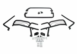 RIVAL POWERSPORTS USA front bumper kit for off-road vehicles, black body mount with rugged design, suitable for models 1984-2012