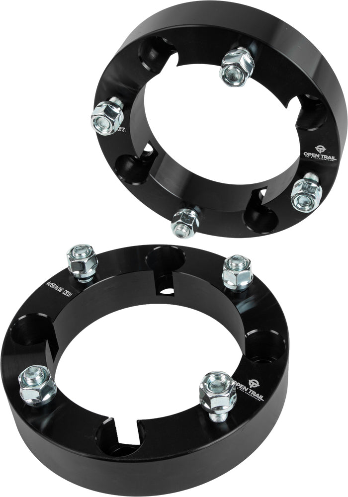 Open Trail 1.5-inch wheel spacer for 4/156 stud pattern, 12mm x 1.25mm bolt size, metal automotive wheel spacer.