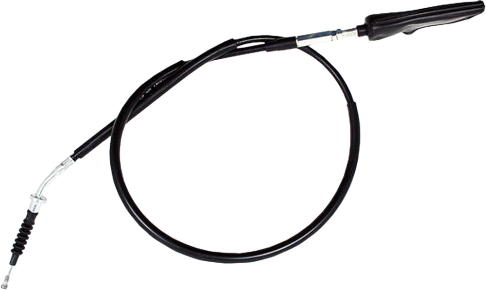 Motion Pro Black Vinyl Clutch Cable 70-5041 for motorcycles, showing a close-up of the black vinyl-coated clutch control cable.
