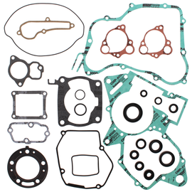 Vertex Complete Gasket Set with Oil Seals, showing a full set of gaskets and seals for engine repair and maintenance.