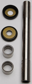 All Balls swingarm bearing kit for suspension, showing the set of bearings and seals arranged on a white background.