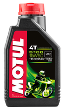 Load image into Gallery viewer, Motul 5100 Ester/Syn 15w50 engine oil container, 1-liter bottle, used for automotive engine lubrication and maintenance.