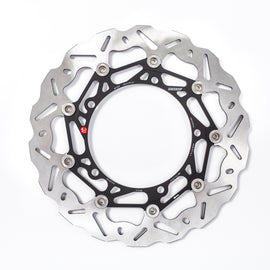 Braking Sk2 directional rotor right side 32-6702R for brake system showing detailed metal disc with vented design