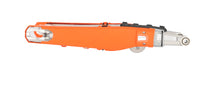 Load image into Gallery viewer, Acerbis Teketmagnet swingarm protectors for KTM in orange, made of durable body material, designed to shield the swingarm.