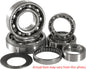Hot Rods transmission bearing kit 421-3026 for engine repair, featuring metal bearings and components arranged in a organized layout