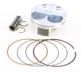 Vertex forged piston kit for Yamaha 175-24109A, 76.95mm size, 13.5:1 compression ratio, includes piston and components.