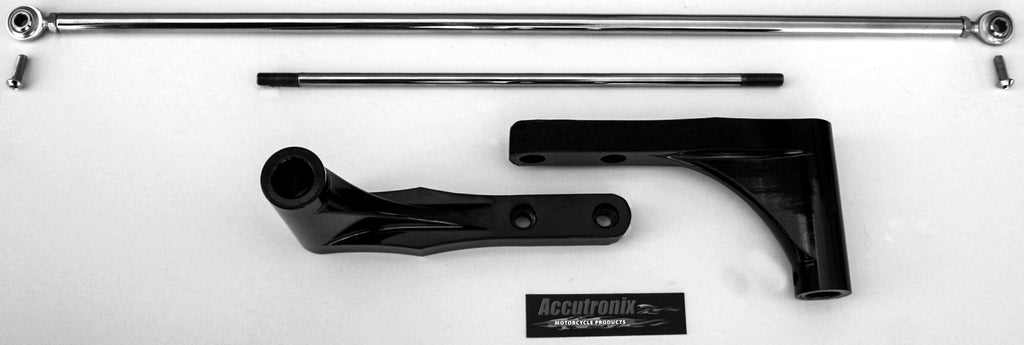 Accutronix Forward Control Extension XL 14-19 motorcycle foot controls with extended foot pegs for enhanced comfort and control