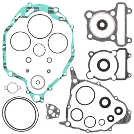 Vertex Complete Gasket Set with Oil Seals, includes gaskets and seals for engine repair, detailed view of the product components