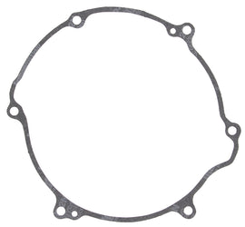 Vertex clutch cover gasket for engine, showing the sealed rubber gasket component with detailed edges and brand markings.