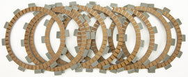 ProX Racing Parts clutch friction plate set for Yamaha models, featuring durable metal plates with friction surfaces.
