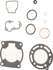 Athena Top End Gasket Kit for Kawasaki and Suzuki engines, includes gaskets and seals shown in the image.