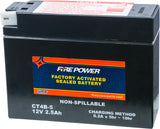 Fire Power - Battery Ct4b-5 Sealed Factory Activated - 49-2262