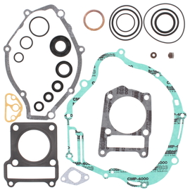 Vertex Complete Gasket Set with Oil Seals, featuring multiple gaskets and seals for engine repair and maintenance.