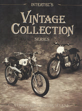 Load image into Gallery viewer, Clymer Vintage Collection Two-Stroke Manual with tools, featuring illustrated pages and technical diagrams for engine maintenance.