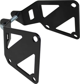 Z Broz Racing Honda CRF250 Trident Lower Shock Bracket, durable motorcycle suspension part with mounting points and metal construction.