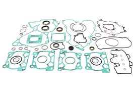 Vertex Complete Gasket Set with Oil Seals, automotive gaskets and seals for engine repair, includes multiple gasket types and seals.