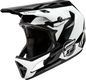 Fly Racing Rayce bicycle helmet in black, white, and grey, size XL, with vented design and adjustable straps.