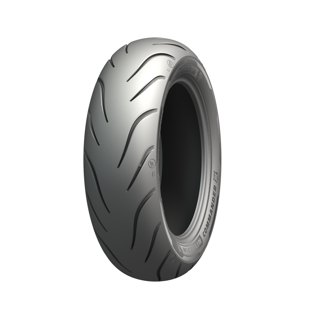 Michelin Tire Commander III Touring rear tire 180/65B16 bias tire with load index 81H, suitable for touring motorcycles.