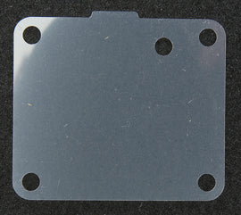 Mikuni Pump Diaphragm in clear for intake, carb, and fuel system applications, showing detailed view of the Mikuni brand diaphragm.