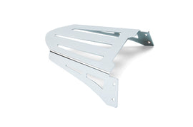 Chrome Cobra Sissy Bar luggage rack for Hon Yam 82-97539, formed metal design for motorcycle rear storage.