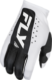 Fly Racing - Lite Gloves White/Black Md - 378-713M