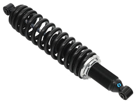 Bronco front gas shock absorber, showing metal body with mounting points, designed for vehicle suspension.