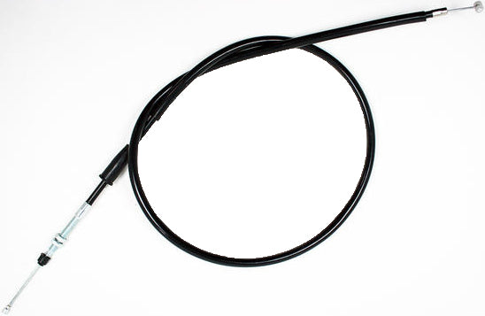 Motion Pro black vinyl clutch cable 70-5359 for motorcycles, showing the flexible cable with protective black vinyl coating.