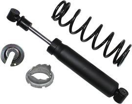Bronco front gas shock absorber with metal body and mounting points, designed for vehicle suspension.