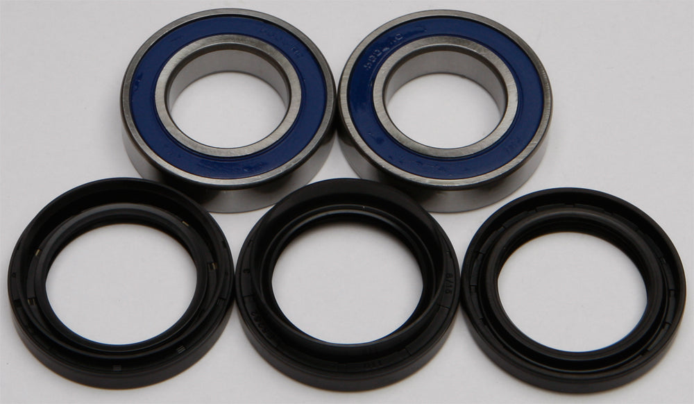 All Balls drive wheel bearing and seal kit 22-51108 with various bearings and seals for motorcycle wheel maintenance.