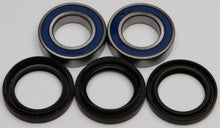 Load image into Gallery viewer, All Balls drive wheel bearing and seal kit 22-51108 with various bearings and seals for motorcycle wheel maintenance.