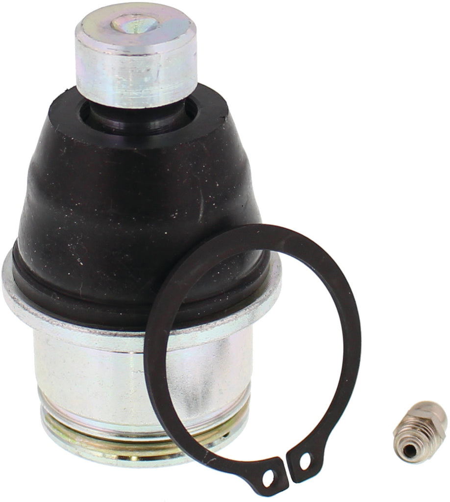All Balls HD Ball Joint 242-1042H for suspension systems, shown with metal housing and ball stud for vehicle steering.