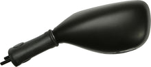 Load image into Gallery viewer, Emgo left motorcycle mirror for Kawasaki 56-9905, featuring a black housing and adjustable arm for enhanced rear visibility.