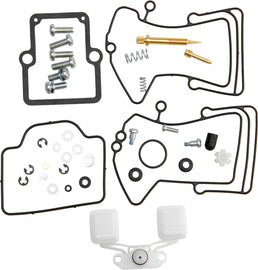 Mikuni carburetor rebuild kit TM40 OEM S-D 13-21462 for intake and fuel system maintenance, includes gaskets and parts.