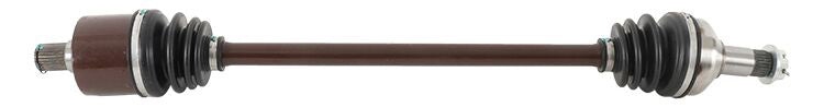 All Balls heavy duty rear drive axle with 6 balls, designed for durability and performance in off-road or motorcycle applications.