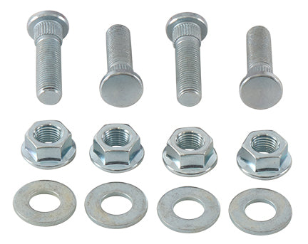 All Balls Wheel Stud Kit 28-51103 showing metal wheel studs and fasteners for vehicle wheel assembly.