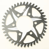 VORTEX - Rear Cat5 Sprocket Aluminum 42t-525 Blk Kaw - 3-454ZK42