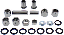 All Balls Suspension Bearing and Seal Linkage Kit 22-71193 showing bearings, seals, and linkage components for motorcycle suspension.