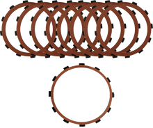Load image into Gallery viewer, ALTO clutch packs for Big Twin motorcycles, showing friction clutch components in a set for 1998 and newer models.